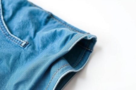 jak wytrzeć jeansy po skróceniu