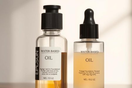 podkład na bazie wody czy oleju