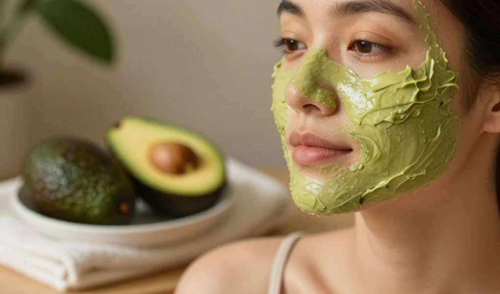maseczka z awokado na zmarszczki
