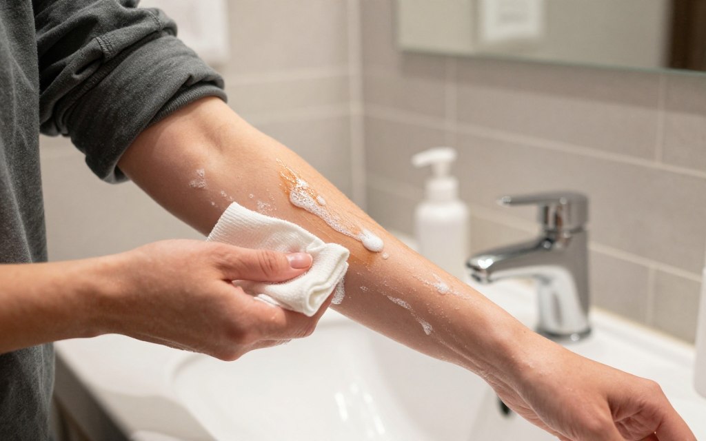 sprawdzone metody usuwania farby ze skóry