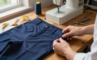 jak zwęzić spodnie w pasie